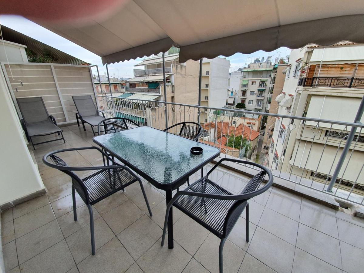 Lukas-2 B/R Luxurious Flat With Veranda Apartment เอเธนส์ ภายนอก รูปภาพ